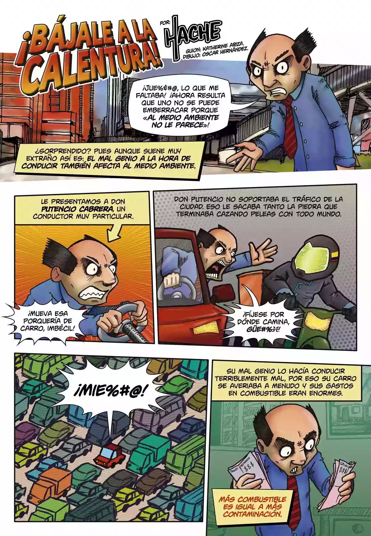 Portada de «Bájale a la calentura»