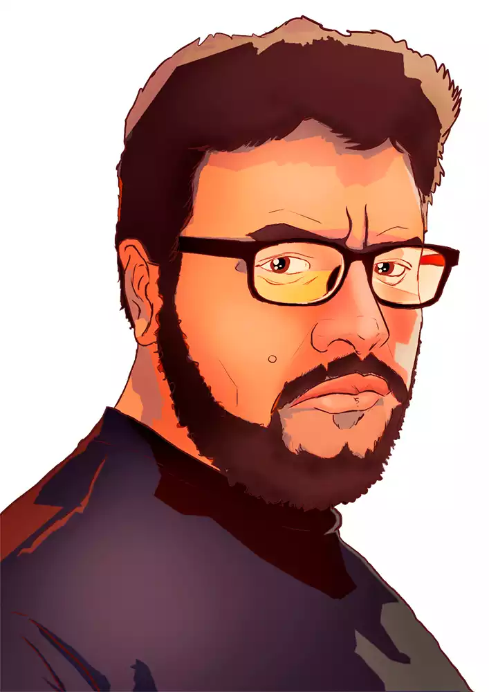 Ilustración «Oscar» de HacheComics