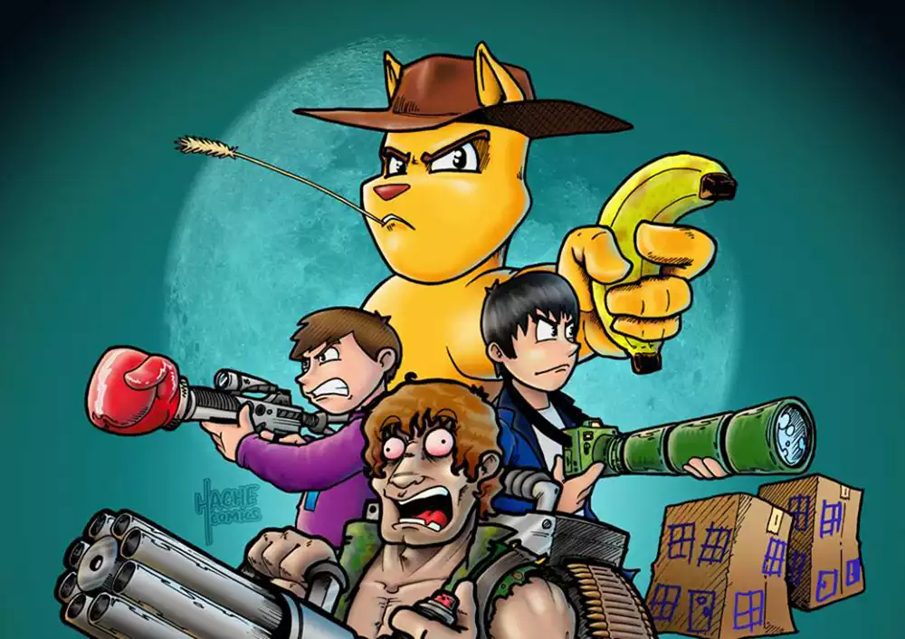 Ilustración «Pumaki Poster» de HacheComics
