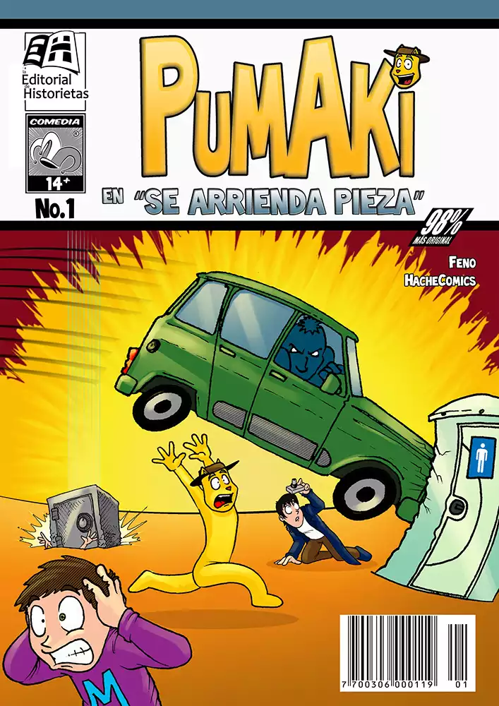 Ilustración «Pumaki No. 1» de HacheComics