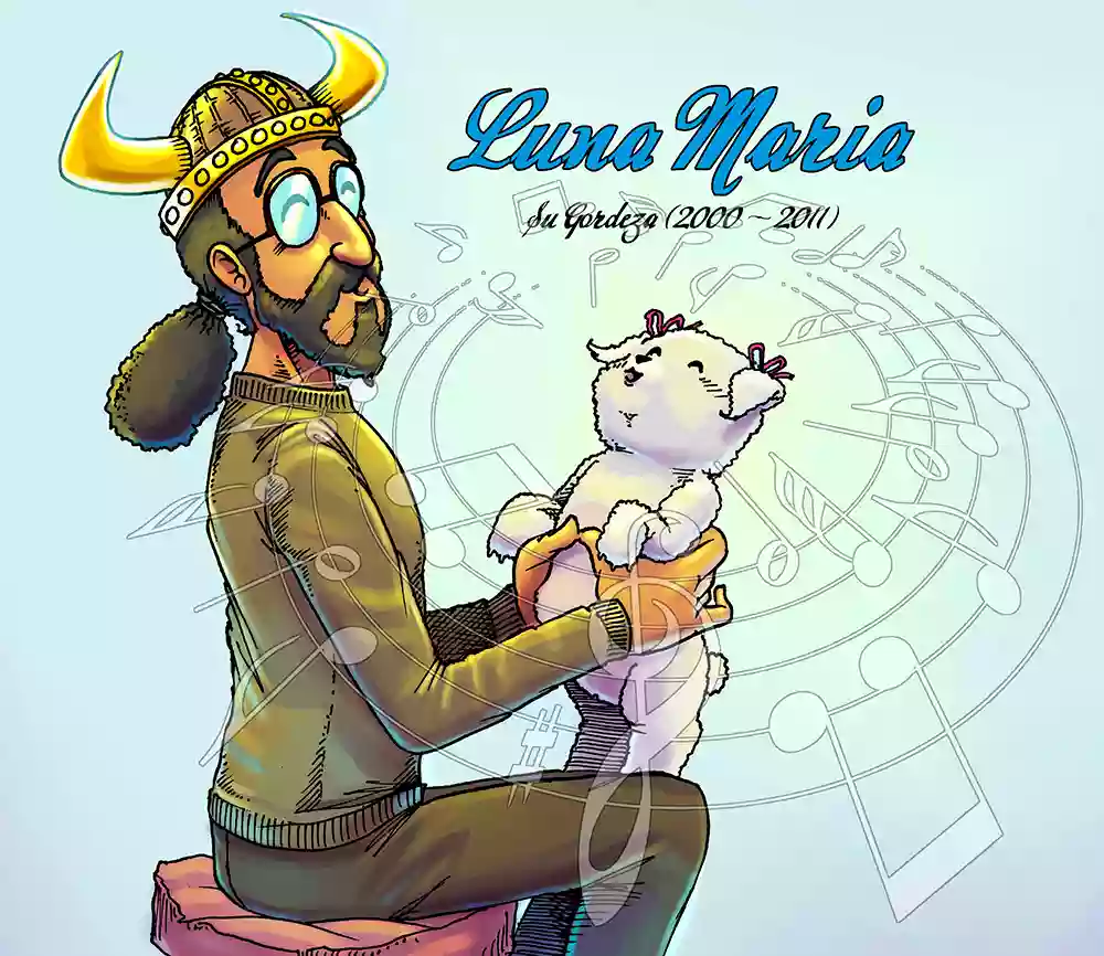 Ilustración «Su Gordeza» de HacheComics