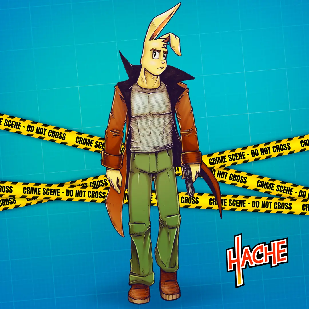 Ilustración «Ignacio Bloomberg» de HacheComics