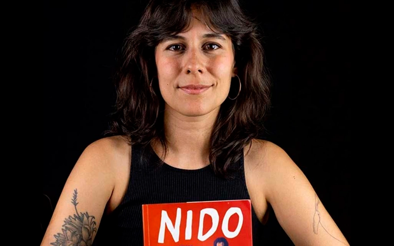 Laura Guarisco en el «Nido» del Premio Nacional de Novela gráfica 2024